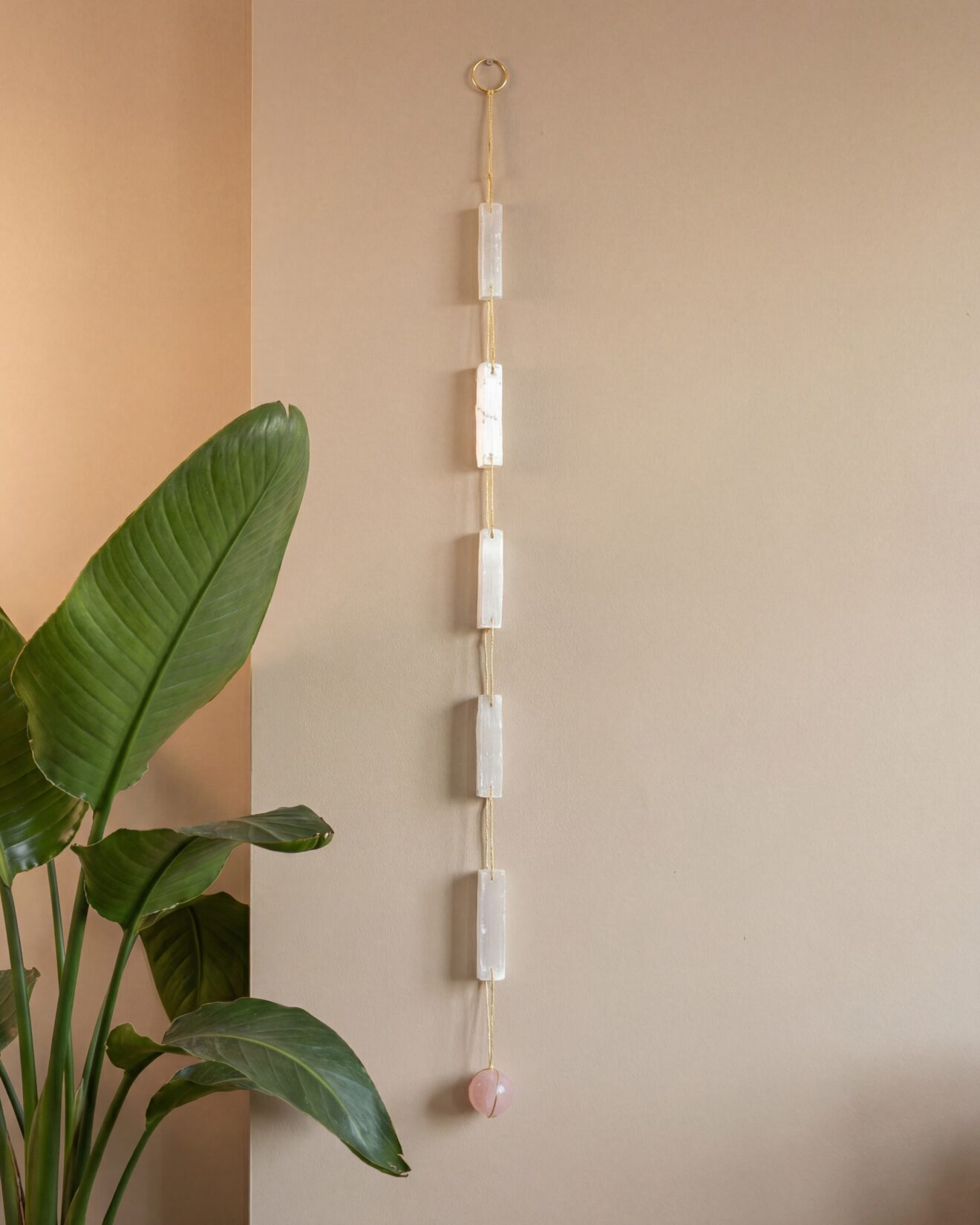 Selenite Wall Hanging