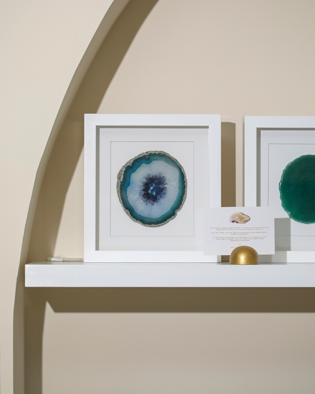 Natural Agate Frame - Limited Edition
