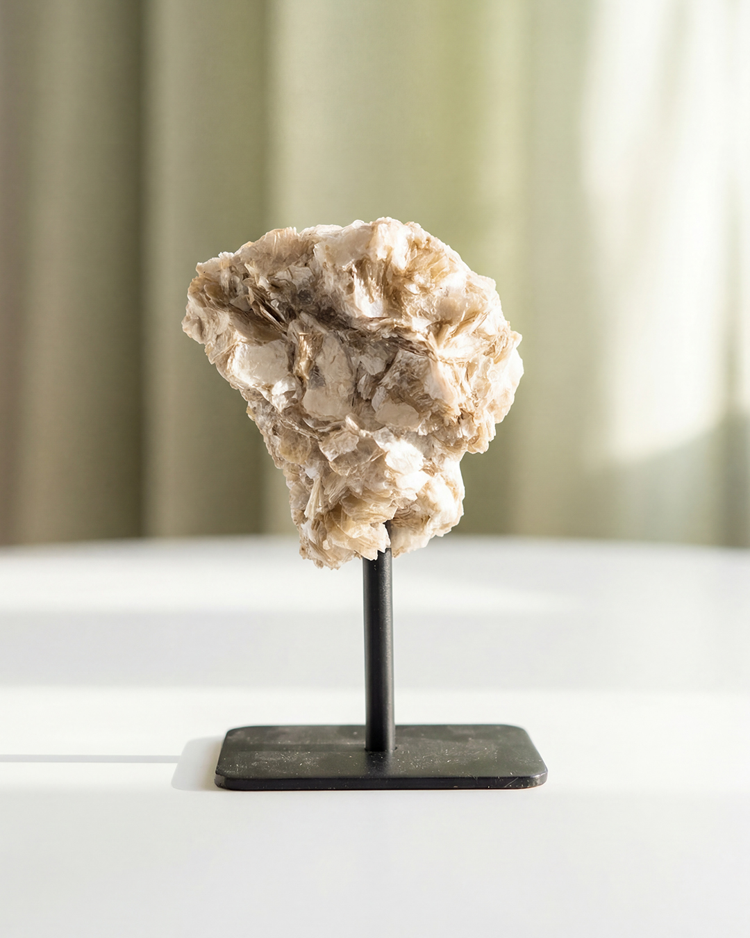 Green Muscovite on stand