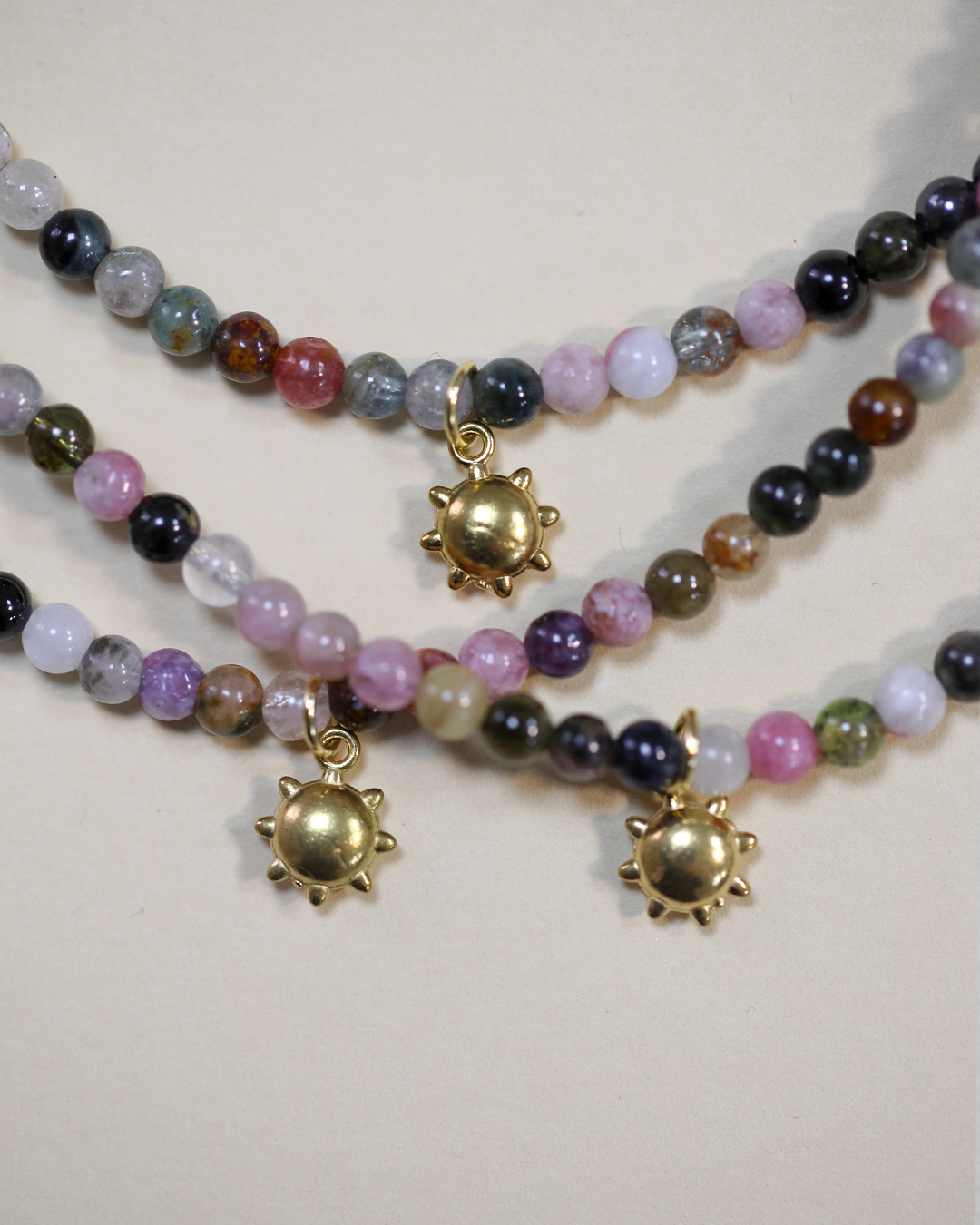 Tourmaline Sun Necklace - Image 3