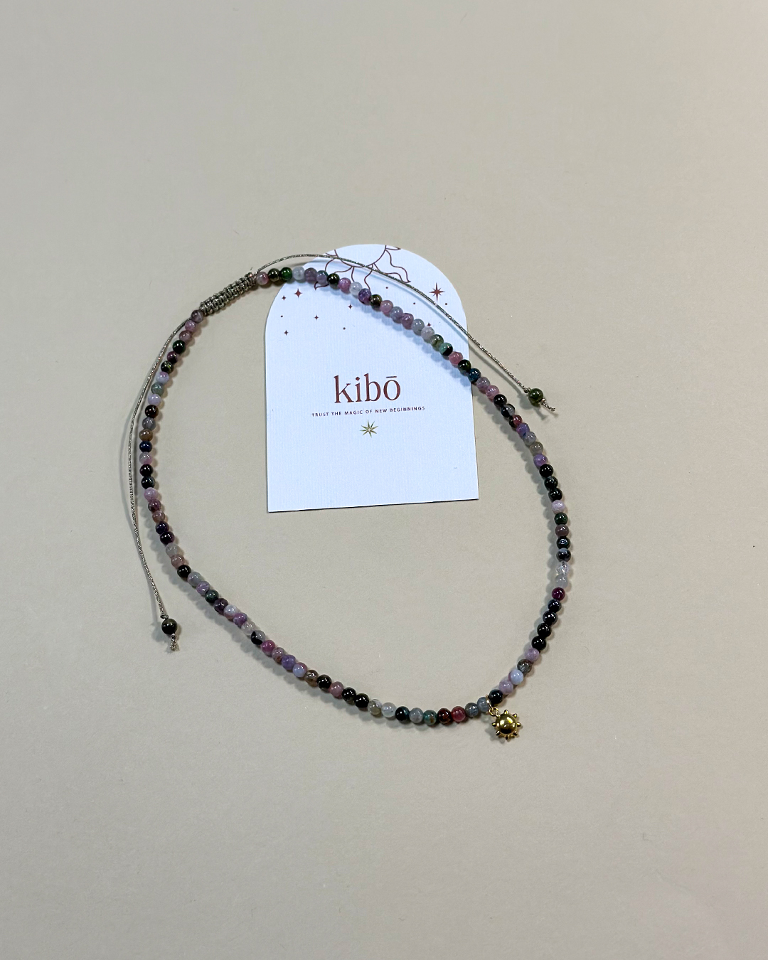 Tourmaline Sun Necklace - Image 4