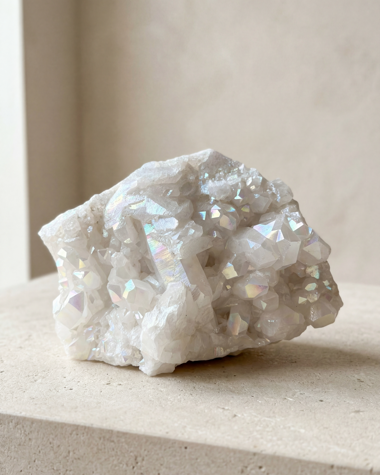 Angel Aura Quartz Cluster