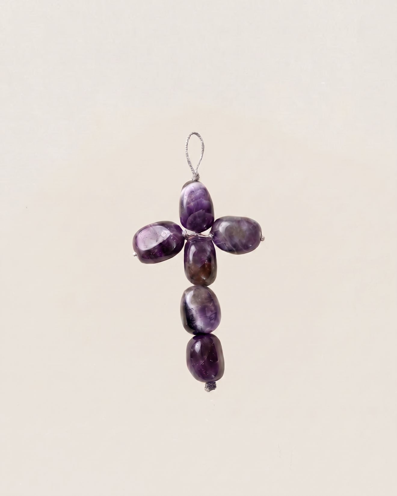 Amethyst Cross Pendant